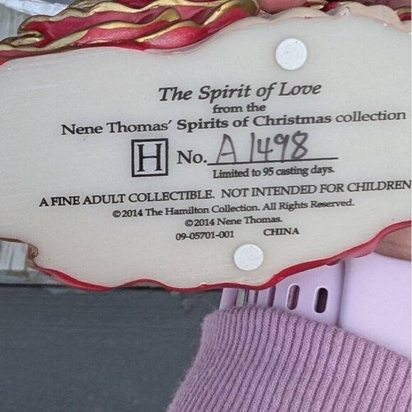 Spirit of Love Angel Spirits of Christmas Collection Fairy Nene Thomas 2014-EUC - Picture 5 of 6